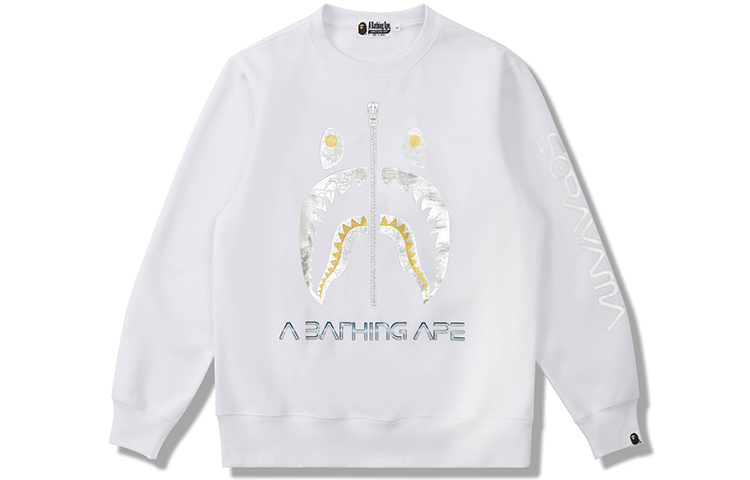 Bape A BATHING APE® x Hajime Sorayama Logo Printed Crewneck Sweatshirt Unisex. 1H73-113-904
