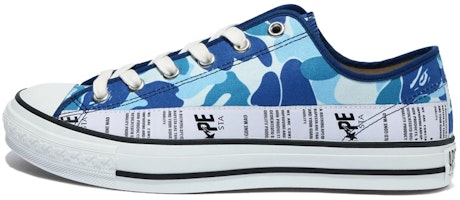 BAPE A Bathing Ape Abc Camo Ape Sta Low 'Blue' 1F80-191-007BLU BAPE A Bathing Ape Abc Camo Ape Sta Low 'Blue' 1F80-191-007BLU