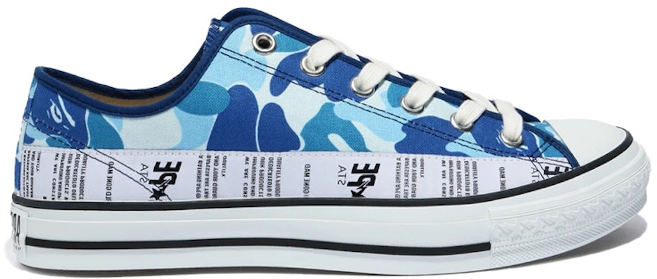 BAPE A Bathing Ape Abc Camo Ape Sta Low 'Biru' 1F80-191-007BLU Order BAPE A Bathing Ape Abc Camo Ape Sta Low 'Biru' 1F80-191-007BLU