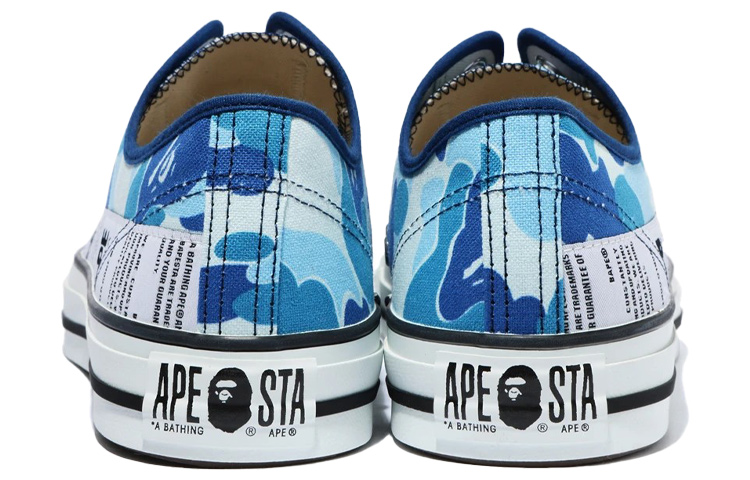 BAPE BAPE Abc Camo Ape Sta Low 'Blue' 圖 4