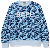 Bape A BATHING APE ABC Camo Crystal Stone Crewneck Camo Print Sweatshirt 1J80-113-008 Bape A BATHING APE ABC Camo Crystal Stone Crewneck Camo Print Sweatshirt 1J80-113-008