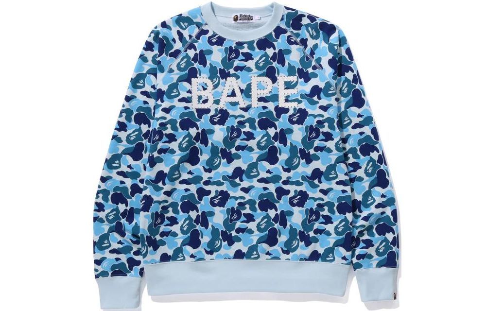 Lookbook Bape A BATHING APE ABC Camo Crystal Stone Sweater Cetak Camo. 1J80-113-008