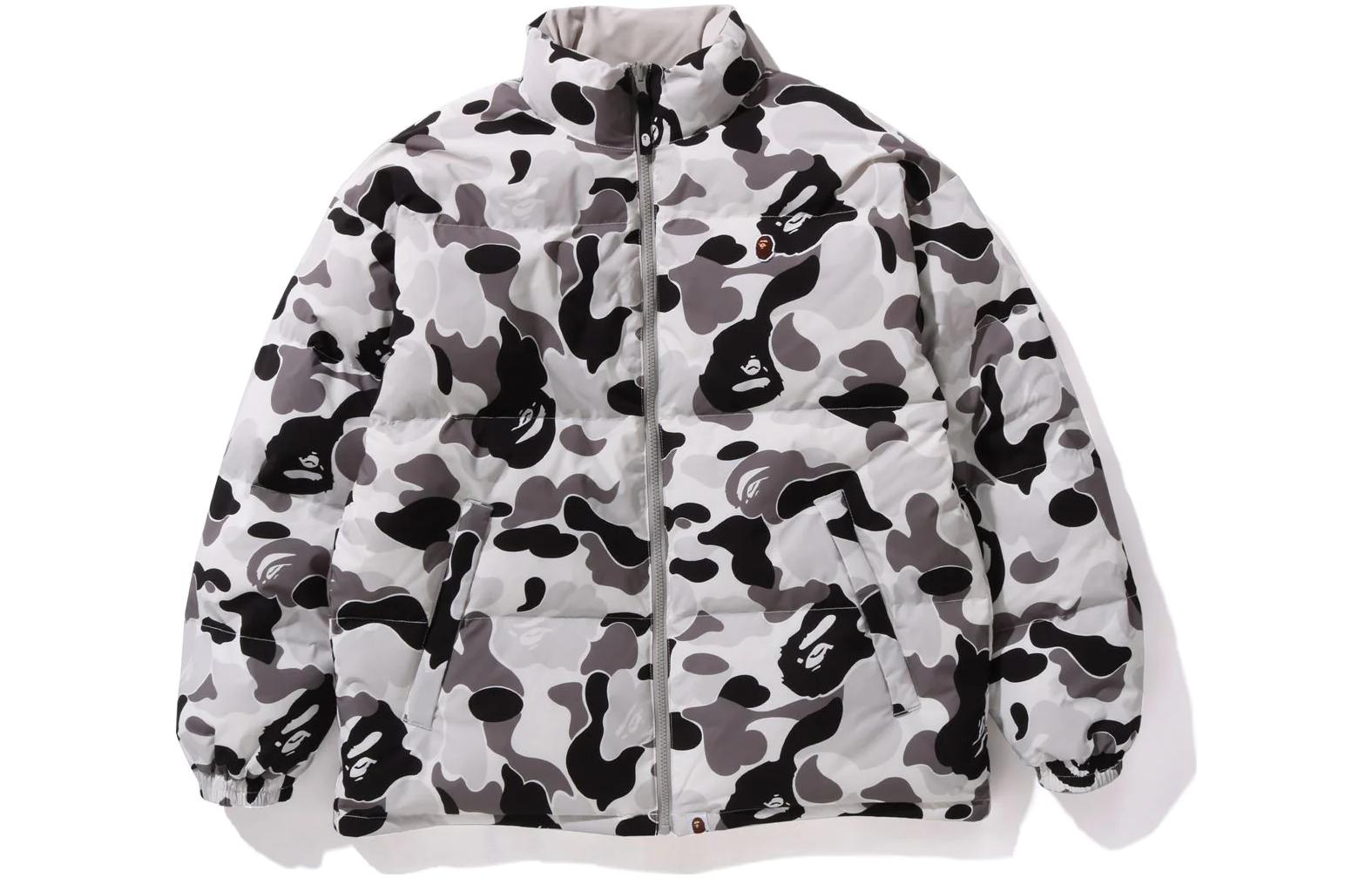 Order Bape A BATHING APE ABC Camo Jaket Down Boleh Balik Biru/Hijau/Putih. 1J80-144-007