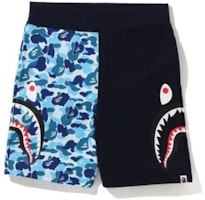 Bape A BATHING APE ABC Camo Side Shark Graphic Shorts. 1I30-153-018 Bape A BATHING APE ABC Camo Side Shark Graphic Shorts. 1I30-153-018