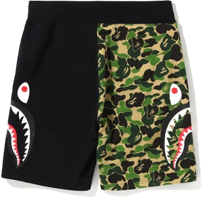 Bape A BATHING APE ABC迷彩鯊魚短褲 1I30-153-018 Sizing Bape A BATHING APE ABC迷彩鯊魚短褲 1I30-153-018