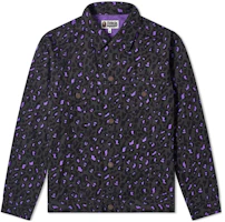 Bape A BATHING APE All-Over Print Casual Jacket Men 1G80-140-015 Bape A BATHING APE All-Over Print Casual Jacket Men 1G80-140-015