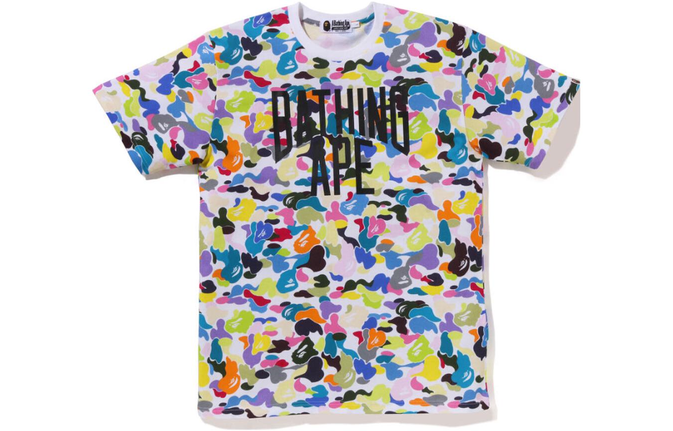 Order Bape A BATHING APE オールオーバープリント クルーネック Tシャツ 1J20-109-014