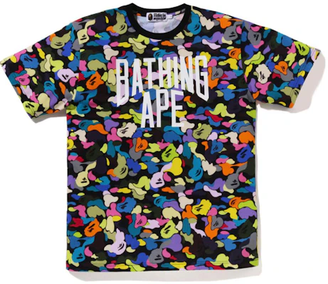 Bape A BATHING APE オールオーバープリント クルーネック Tシャツ 1J20-109-014 Lookbook Bape A BATHING APE オールオーバープリント クルーネック Tシャツ 1J20-109-014