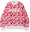 Lookbook Bape A BATHING APE 全印花标志长袖圆领卫衣. 0ZXSWM113017E