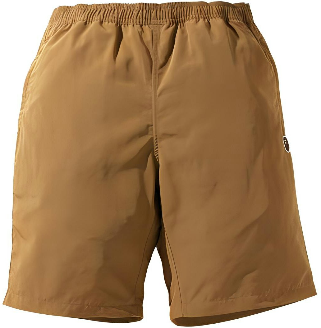 bape-a-bathing-ape-ape-head-badge-solid-casual-shorts-0-zxspm-15322-xg