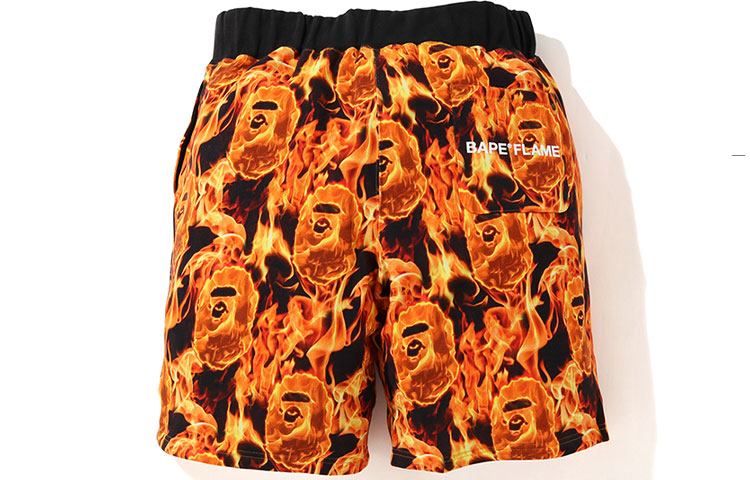 Bape A BATHING APE Ape Head Print Relaxed Fit Shorts Unisex 1G30-153-014 圖 2