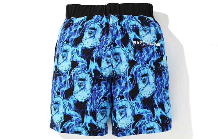 Bape A BATHING APE Ape Head Print Relaxed Fit Shorts Unisex 1G30-153-014 圖 5