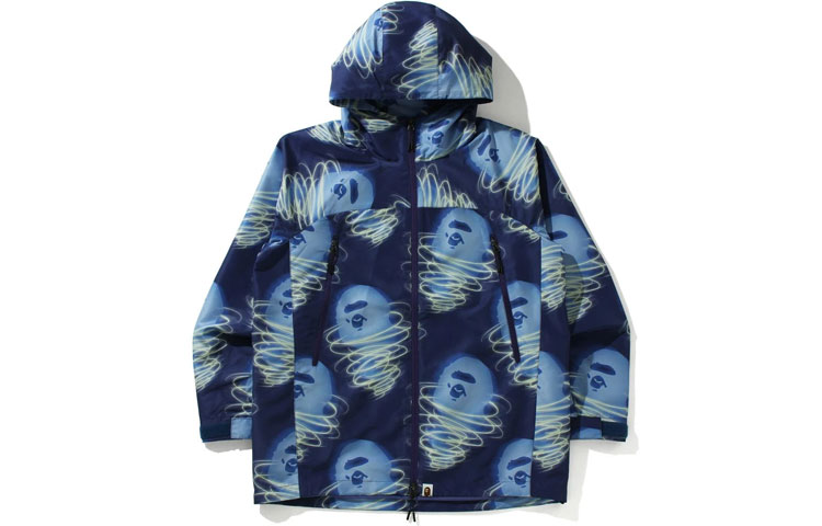 Bape A BATHING APE Ape Head Series All-Over Print Hoodie Jacket . 1H80-140-008 圖 2