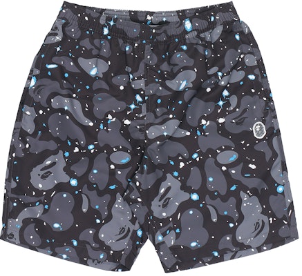Bape A BATHING APE 猿人頭系列銀河迷彩短褲 男款 黑色 0ZXSPM153020E Buy Bape A BATHING APE 猿人頭系列銀河迷彩短褲 男款 黑色 0ZXSPM153020E