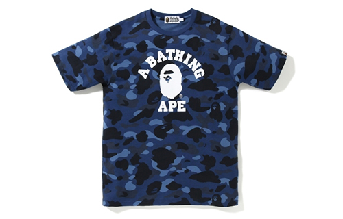 Bape A BATHING APE Ape Head Series Small Ape Unisex Short Sleeve T-Shirt. 1F20-109-059 圖 2