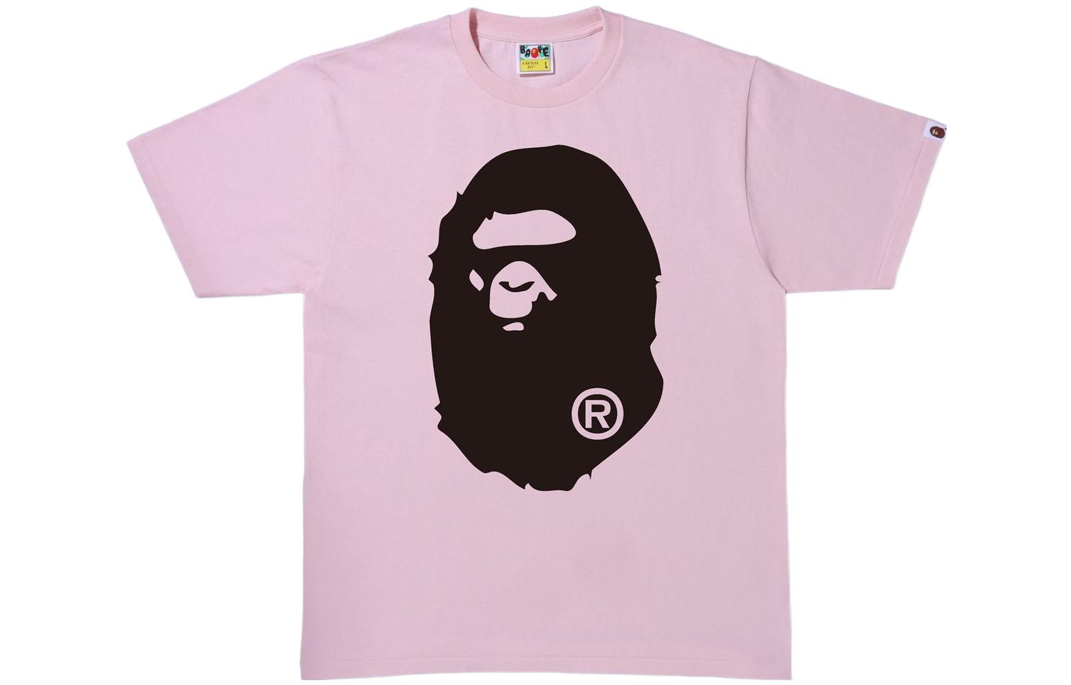 Cheap Bape A BATHING APE 猿人頭 SS22 圖案印花圓領短袖T恤 1I30-110-026