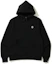 Buy Bape A BATHING APE 猿人頭標誌純色連帽衫 時尚款式。 0ZXSWM114005E