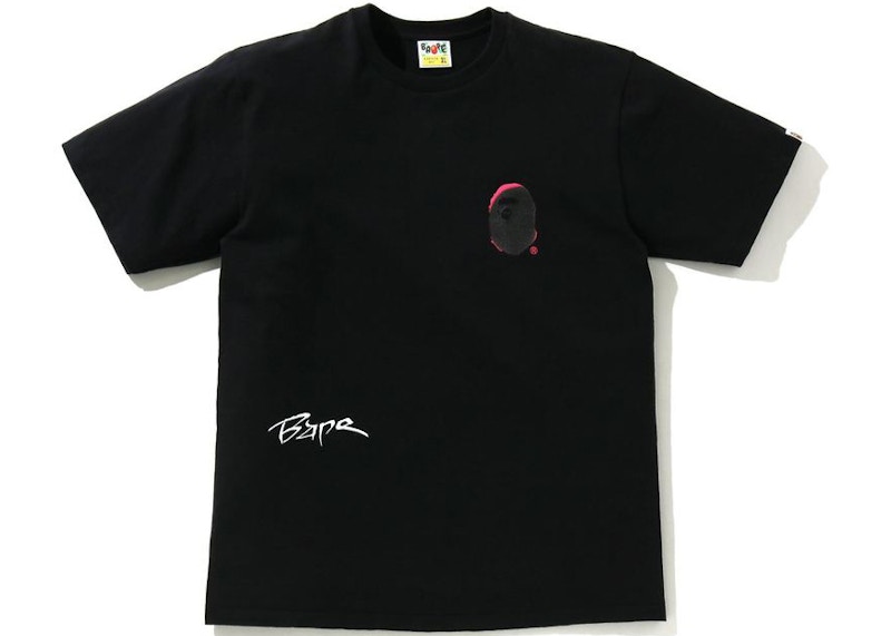 Buy BAPE A Bathing Ape Back Street Tee Black