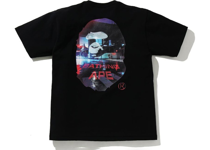 Order BAPE A Bathing Ape Back Street Tee Black