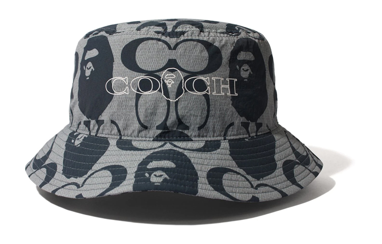 Order Bape A BATHING APE Topi Bucket Hitam Keren Unisex Desain Fashionable. 1H73-180-901