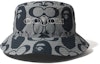 Order Bape A BATHING APE Topi Bucket Hitam Keren Unisex Desain Fashionable. 1H73-180-901