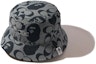 Lookbook Bape A BATHING APE Topi Bucket Hitam Keren Unisex Desain Fashionable. 1H73-180-901