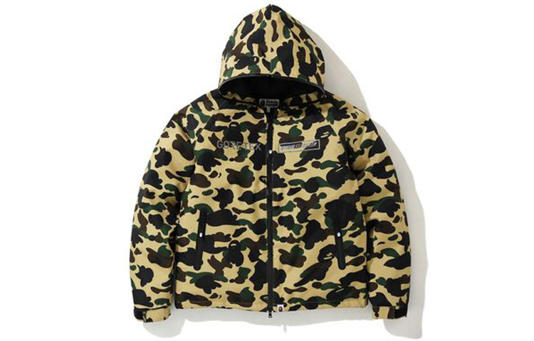 Bape A BATHING APE Camo Hooded Puffer Jacket Unisex 1F70-141-004 圖 2