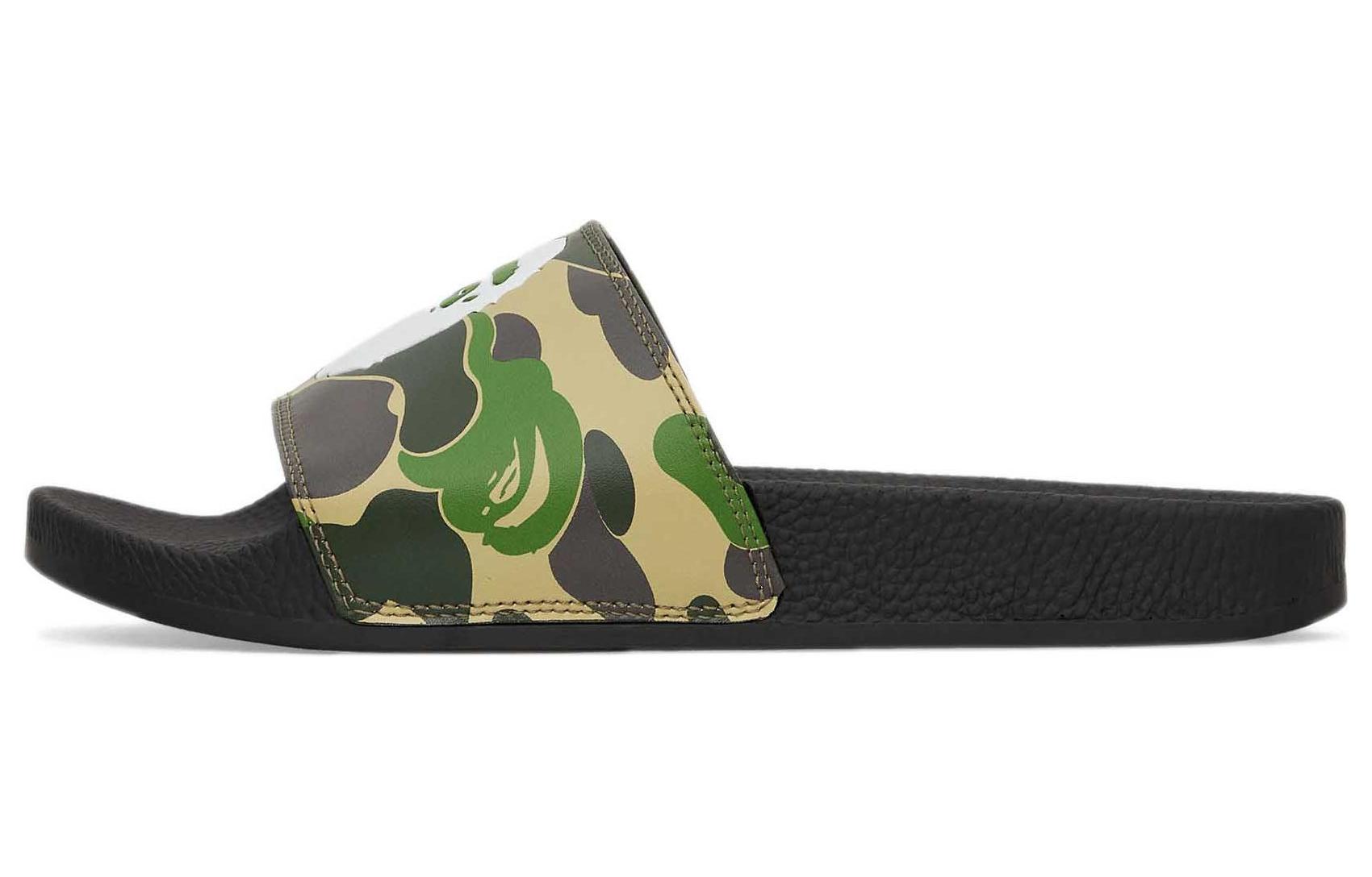 BAPE A BATHING APE Camo Slide 'Black'