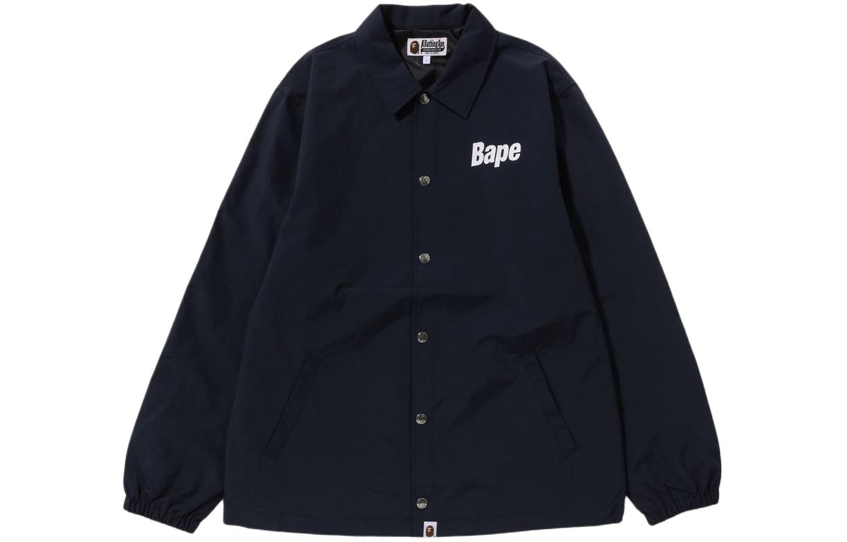 Details for Bape A BATHING APE Jaket Lelaki Lengan Panjang Kasual Single-Breasted. 1J75-140-001