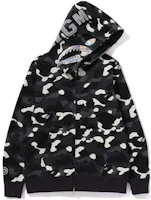Bape A BATHING APE City Camo Glow Shark Full-Zip Hoodie Unisex. 1K30-115-003 Bape A BATHING APE City Camo Glow Shark Full-Zip Hoodie Unisex. 1K30-115-003