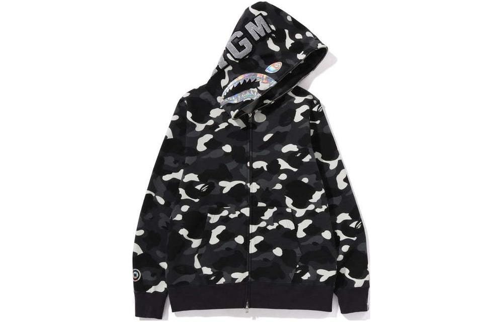 Bape A BATHING APE City Camo Glow Shark Full-Zip Hoodie Unisex. 1K30-115-003 圖 2
