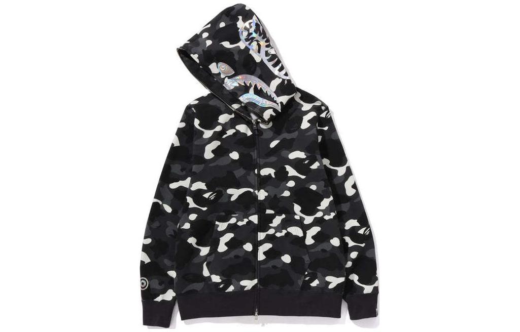 Bape A BATHING APE City Camo Glow Shark Full-Zip Hoodie Unisex. 1K30-115-003 圖 3