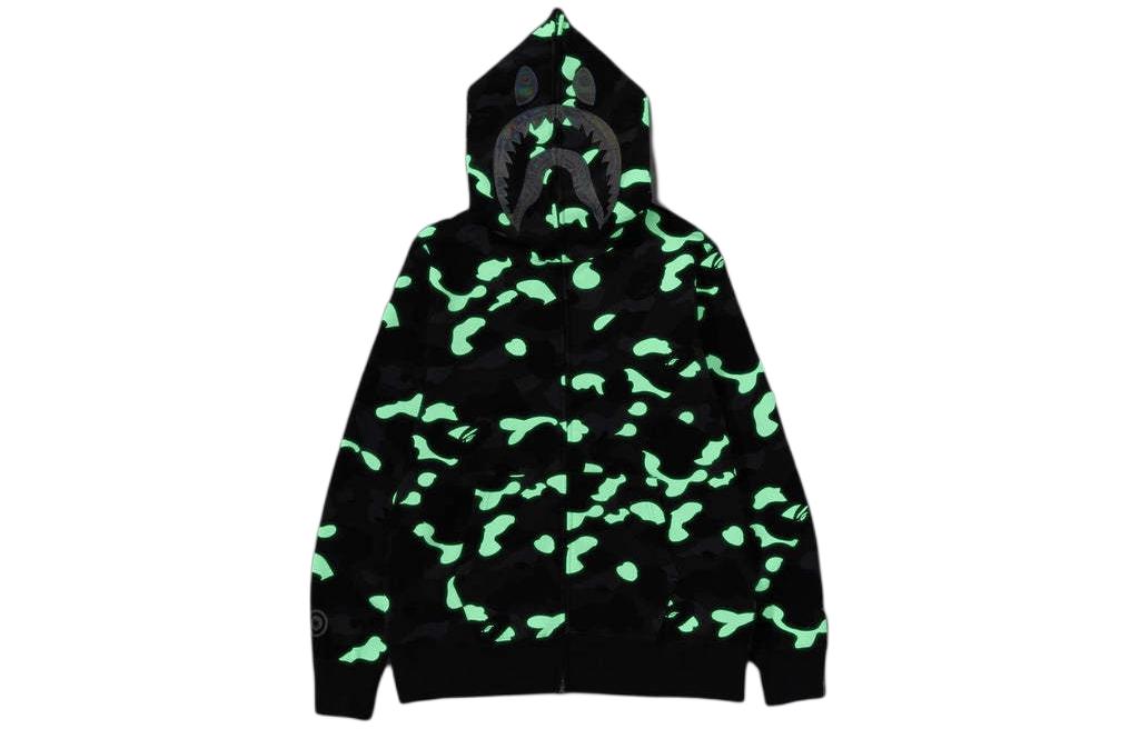 Bape A BATHING APE City Camo Glow Shark Full-Zip Hoodie Unisex. 1K30-115-003 圖 5