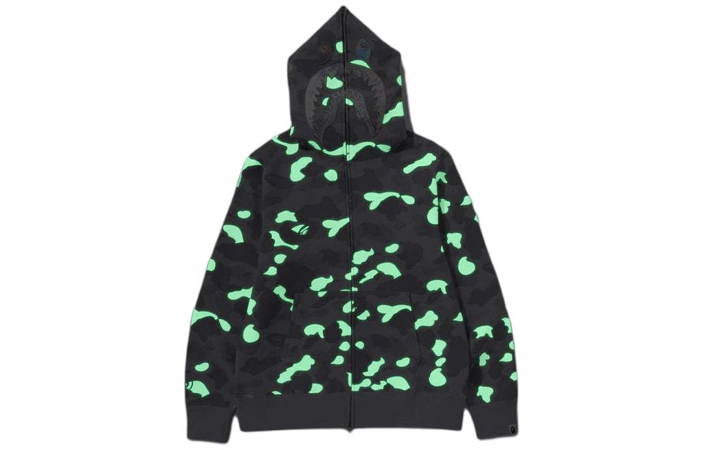 Bape A BATHING APE City Camo Glow Shark Full-Zip Hoodie Unisex. 1K30-115-003 圖 9