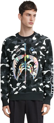 エイプ A BATHING APE シティカモ シャーク クルーネック スウェット フルプリント. 1K30-113-005 Details for エイプ A BATHING APE シティカモ シャーク クルーネック スウェット フルプリント. 1K30-113-005