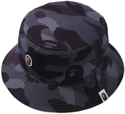 Bape A BATHING APE Color Camo Ape Head Embroidered Polyester Bucket Hat Unisex. OZXHTM180010G Order Bape A BATHING APE Color Camo Ape Head Embroidered Polyester Bucket Hat Unisex. OZXHTM180010G