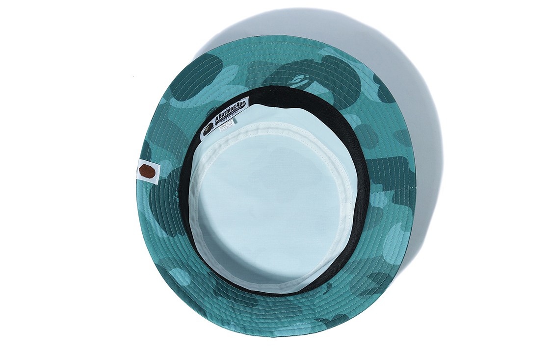 Purchase Bape A BATHING APE Color Camo Ape Head Embroidered Polyester Bucket Hat Unisex. OZXHTM180010G