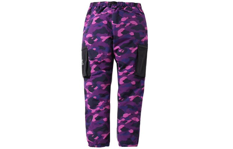 Sizing Bape A BATHING APE 彩色迷彩军裤 SS22 伪装休闲裤 1I30-152-017