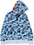 Purchase Bape A BATHING APE Colorful Classic Embroidered Shark Hoodie Unisex. 1K30-115-005