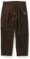 Bape A BATHING APE Corduroy Pants Solid Color Ape Embroidery Casual Trousers. 0ZXPTM15207XH Bape A BATHING APE Corduroy Pants Solid Color Ape Embroidery Casual Trousers. 0ZXPTM15207XH