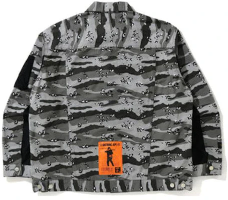 Bape A BATHING APE Jaket Longgar Camo Padang Pasir. 1H30-140-004 Purchase Bape A BATHING APE Jaket Longgar Camo Padang Pasir. 1H30-140-004