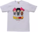 Order Camiseta Blanca Unisex Bape A BATHING APE x Dragon Ball Super Broly. 2F73-110-916