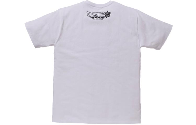 Lookbook Camiseta Blanca Unisex Bape A BATHING APE x Dragon Ball Super Broly. 2F73-110-916
