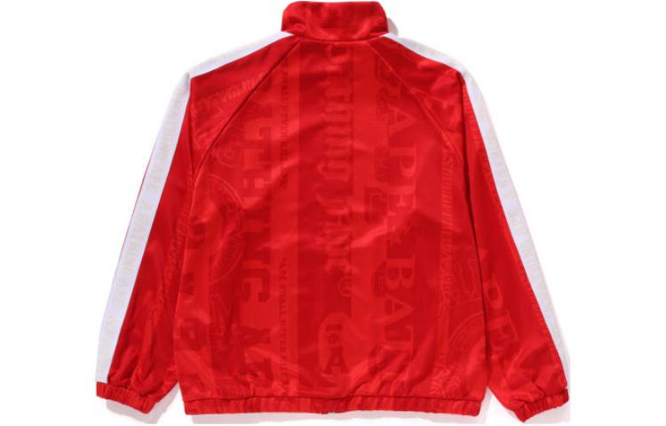 Bape A BATHING APE Fans Scarf Track Jacket Logo Print Stripe Zip-Up  Jacket. 1K30-113-313 圖 5
