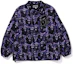Buy Bape A BATHING APE Full-Print Zip-Up Long-Sleeve Jacket for Men 1J80-140-005