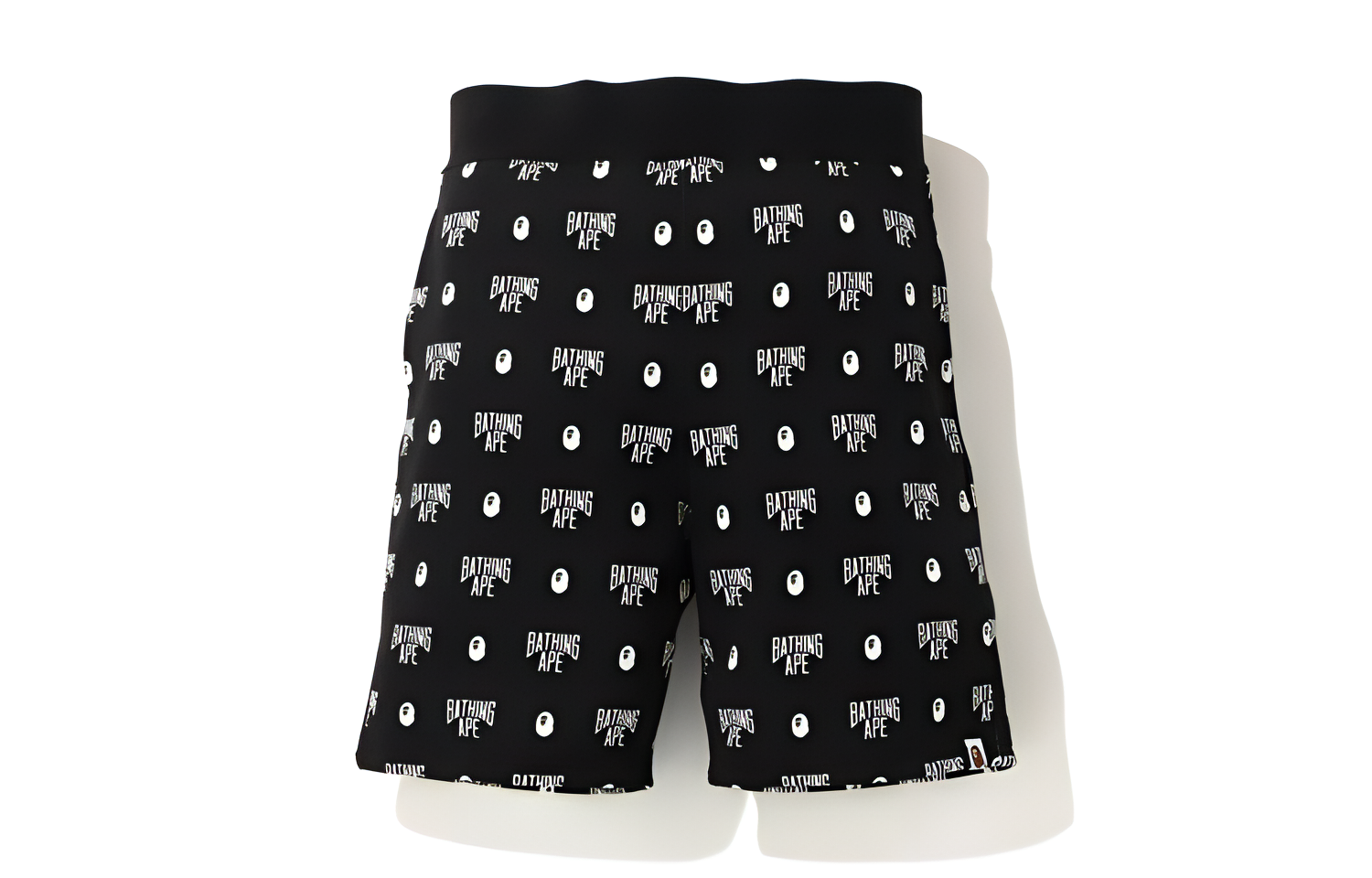 Bape A BATHING APE Full Logo Casual Shorts Unisex. 1G20-153-014