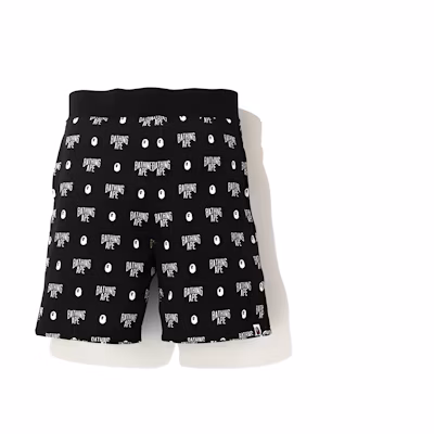 Bape A BATHING APE Full Logo Casual Shorts Unisex. 1G20-153-014