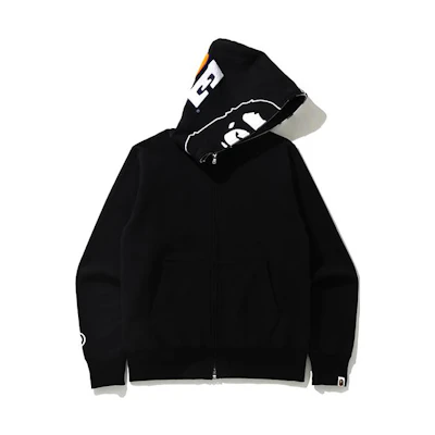 Bape A BATHING APE FW22 Ape Logo Patch Zip-Up Sweatshirt. 0ZXSWM115022G