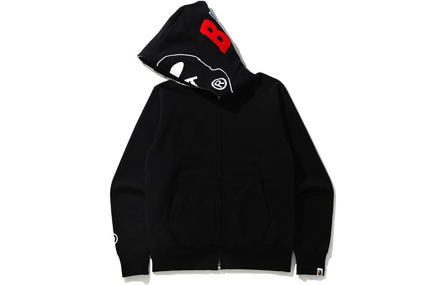 Bape A BATHING APE FW22  Ape Logo Patch Zip-Up Sweatshirt. 0ZXSWM115022G 圖 5