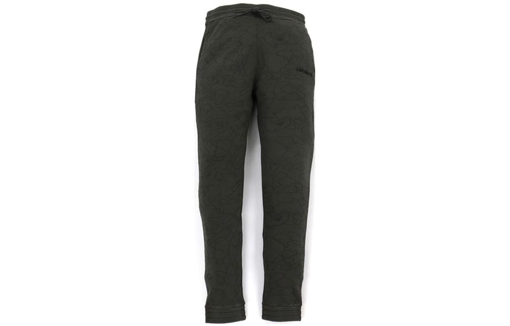 Order 베이프 FW22 카모 니트 조거 팬츠 - 로고 자수 디테일. 0ZXPTM152008H